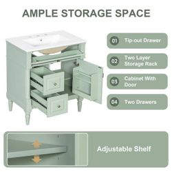 vanity New sink vanity 30”