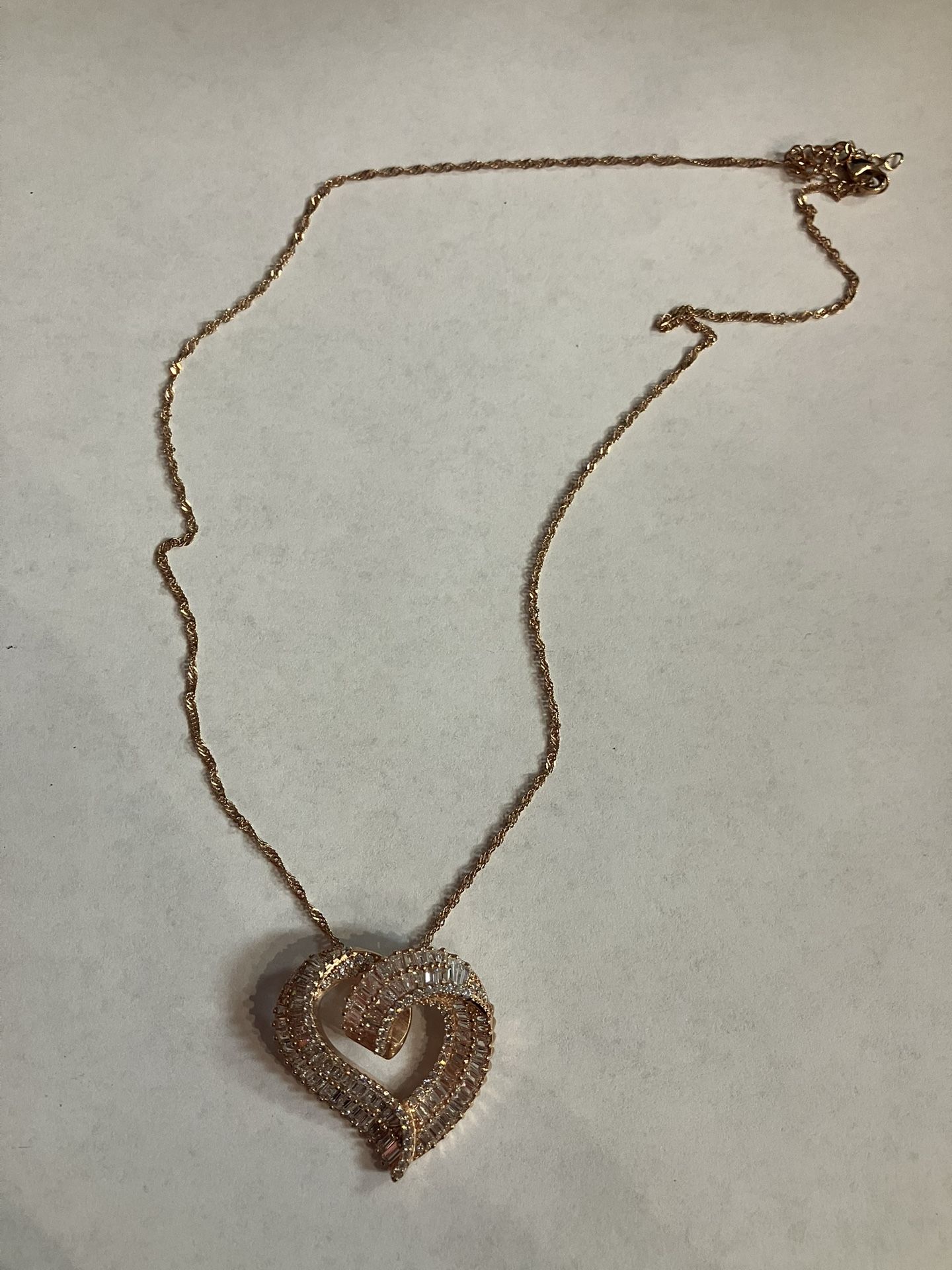 Silver Necklace #108835-6 MGC