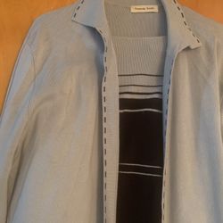 Womens 3 Piece Sweater Suit