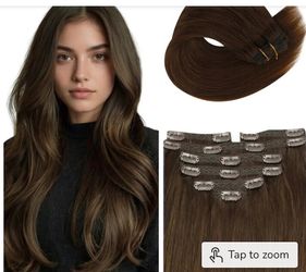 Sunny 12 “ human clip in hair extensions