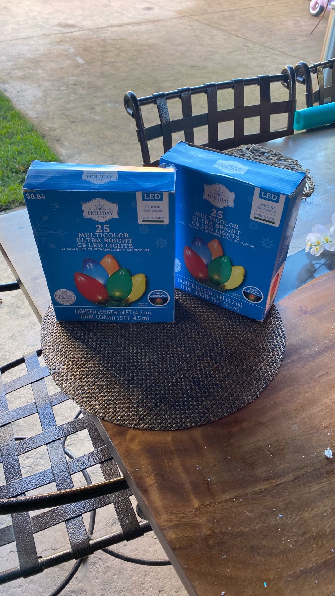 Christmas Lights All For $14. Luces Para Navidad 2 Cajas Por $14