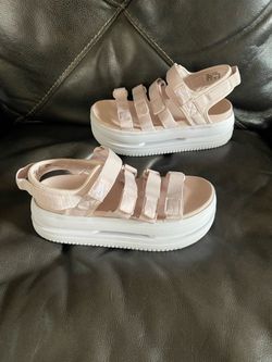 Nike platform sandals