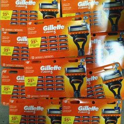 Gillette Fusion Razor Blades 
