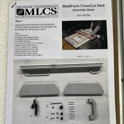 MLCS Table Saw Cross Cut Sled