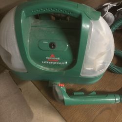 Bissell Little Green Portable Carpet Upholstery Deep Cleaner 1400M Spots Stains
