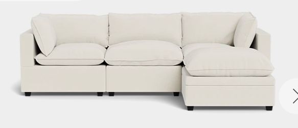 New in Box - Albany Park Kova Ouster Cloud Storage Sectional - Free Delivery
