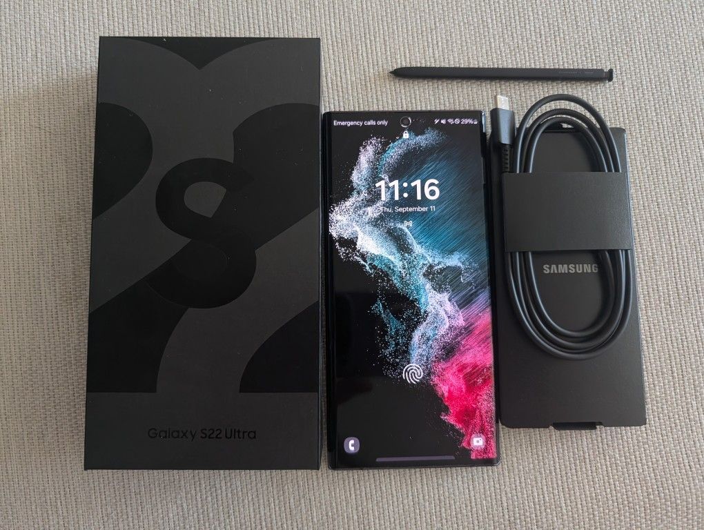 Samsung Galaxy S22 Ultra Unlocked 128GB