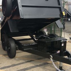 8x10x2 DUMP TRAILER NATM CERTIFIED