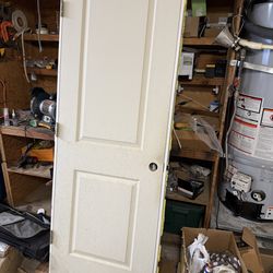 82 x 30 RH right hand swing 2 two panel pre hung door