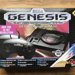 SEGA Genesis Mini-Console & 2 Controllers 