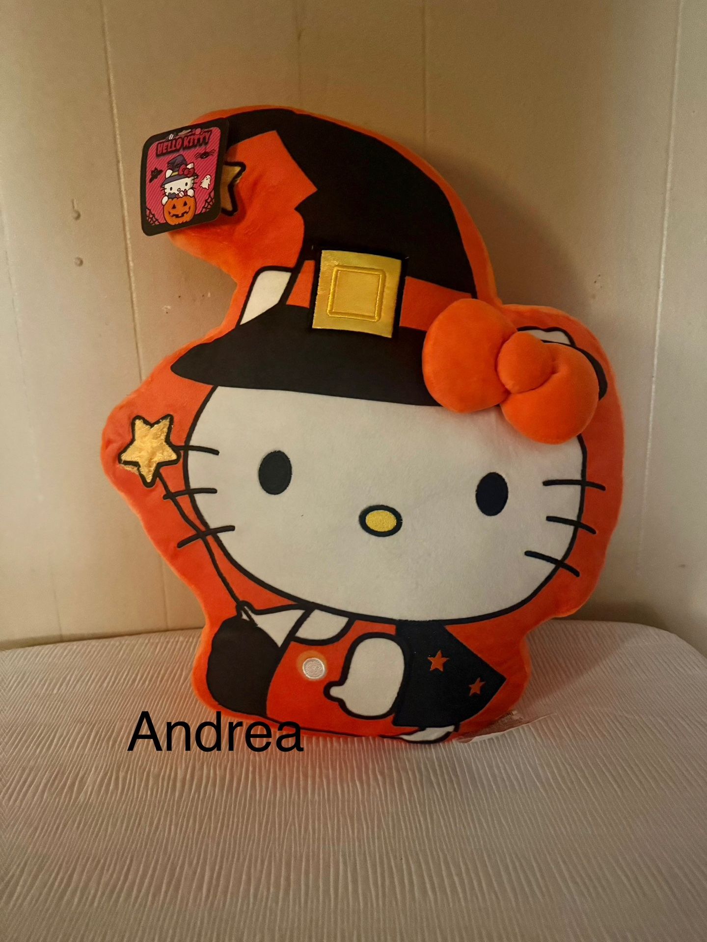 Hello Kitty Halloween Pillow. NWT