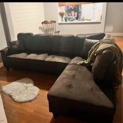 L-Shaped Sectional Couch