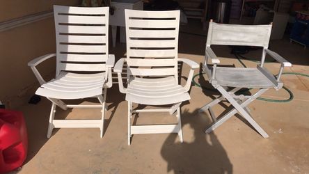 Chairs. Swing wicker set