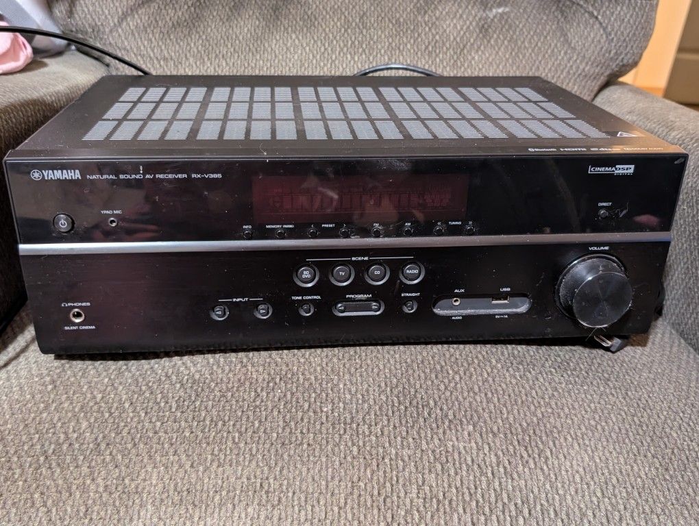 Receiver And Subwoofer