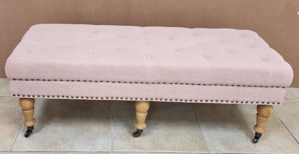 Pink Bench, Loveseat, Sofa