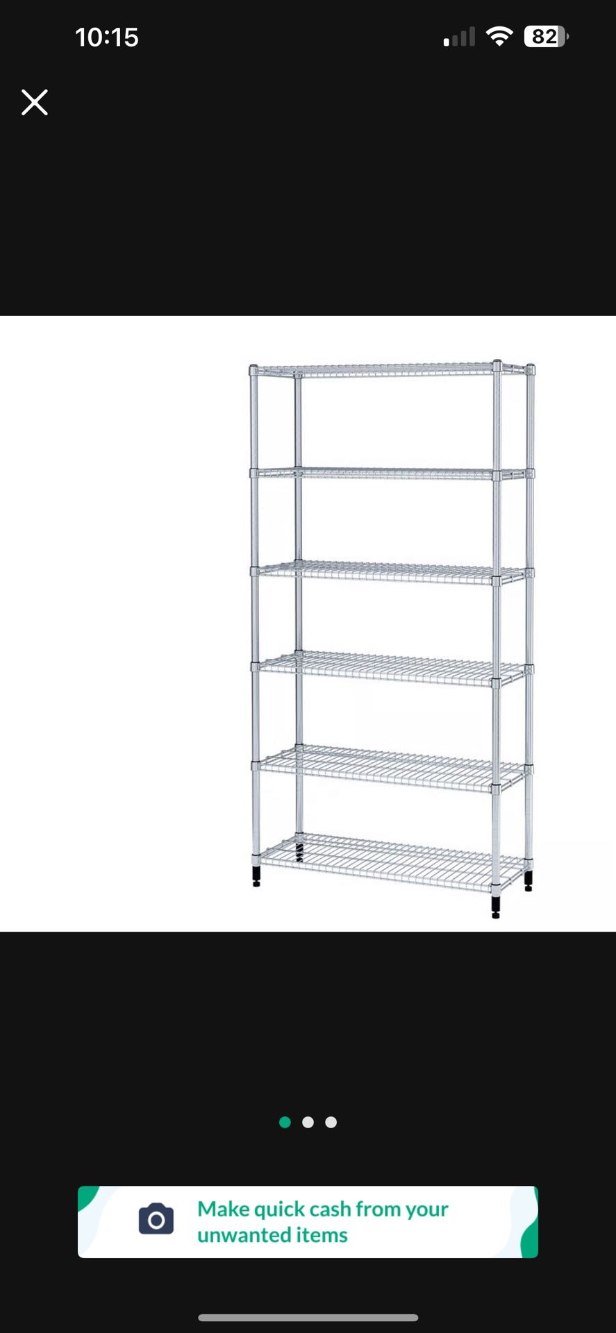 IKEA OMAR 1 section shelving unit, 36 1/4x14 1/8x71 1/4 " Shelf