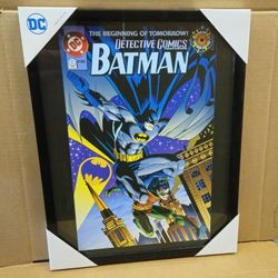 Shadowbox Batman Comic Print
