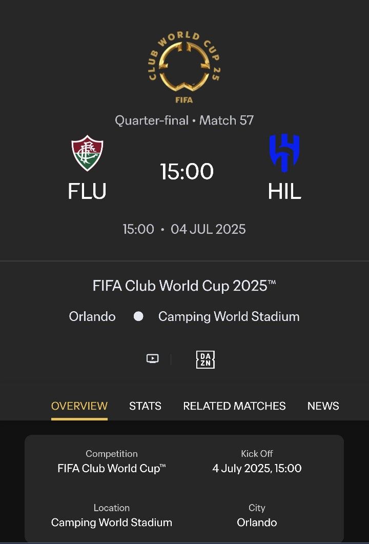 2025 FIFA Club World Cup Quarterfinal