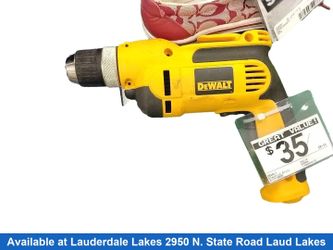 Dewalt Dwd110 Yellow Corded Standard Drill