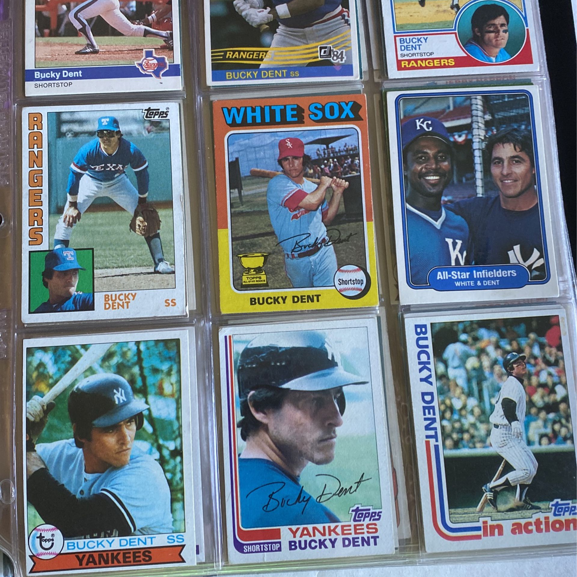 Bucky Dent Baseball Cards