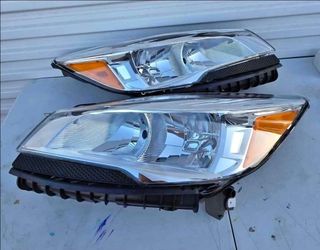 13-16 Ford Escape Headlights Faros Calaveras Micas Luces Lamps