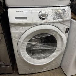 Samsung Set Washer And Gas Dryer Front Load “white” 
