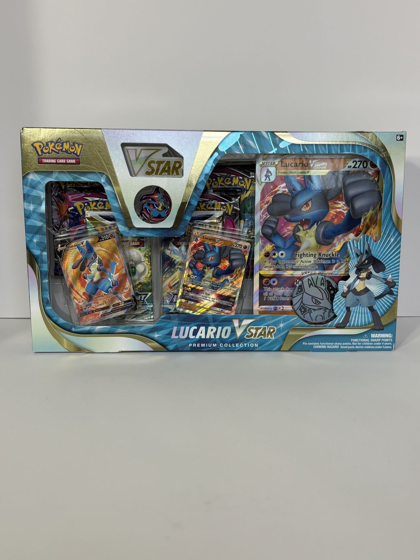 Lucario V Star Collector Box Sealed