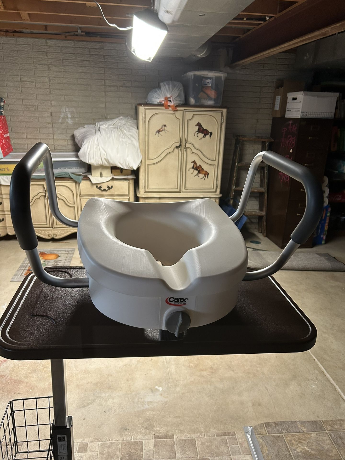 Cared Raised Toilet Seat