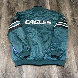 New Philadelphia Eagles Starter Varsity Jacket Men 2XXL