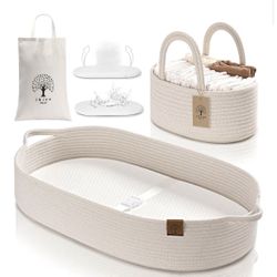 Baby Changing basket and organizer 