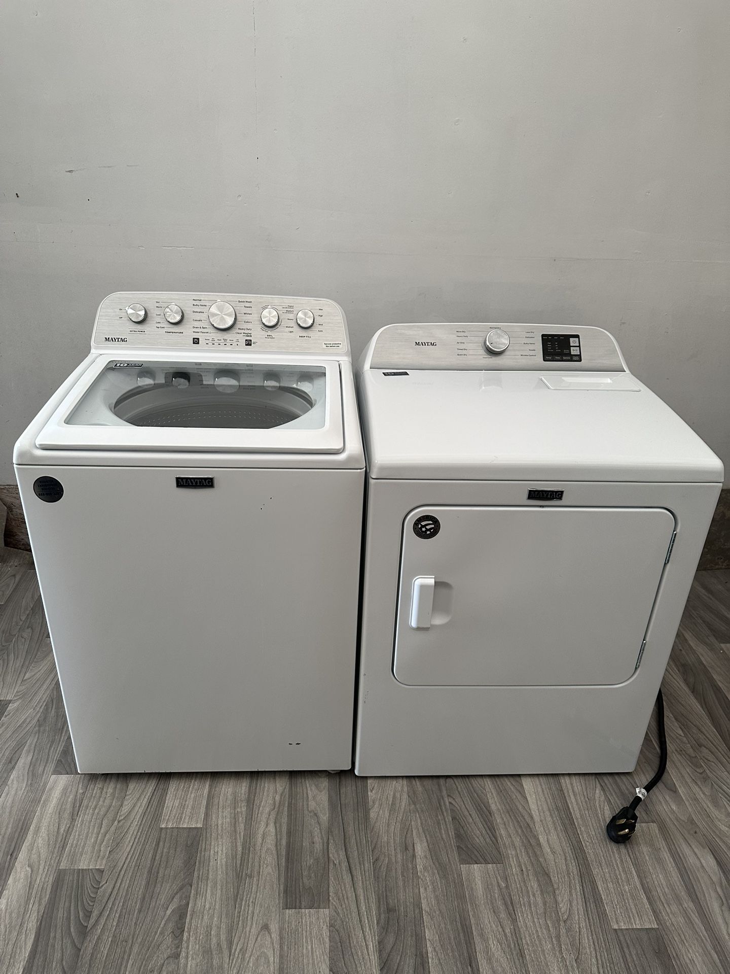 Maytag Washer And  Dryer