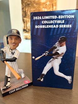 Cody Bellinger 2026 Limited-Edition Collectible Bobblehead