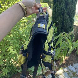 Ruffwear Dog Backpack Lime Green Size Medium