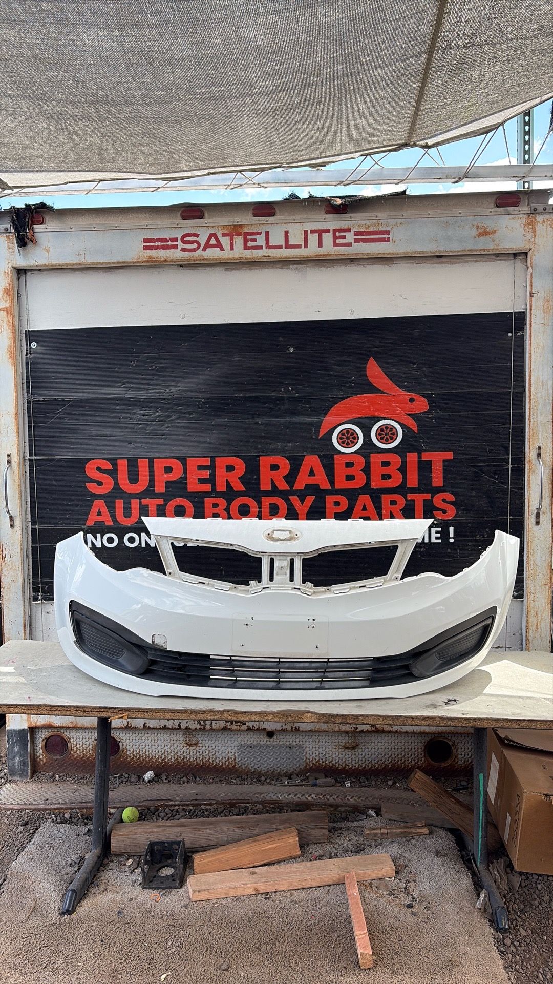 2012 Rio Sedan Bumper Front OEM 2017
