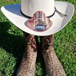Boots...hat...beltbuckle 
