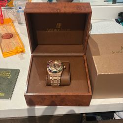 Audemars Piglet Watch (frosted Rainbow Face)