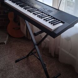 Casio CTK-2080 full size adult keyboard w/ USB/ power cord, and stand incl