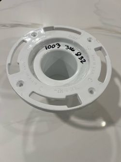 Oatey 3 in. PVC Twist-N-Set Open Toilet Flange (New) no box