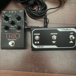 Digitech Trio band creator with footswitch