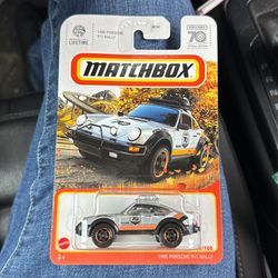 Matchbox 1985 Porsche 911 Rally 