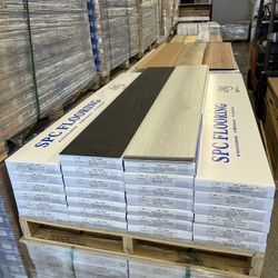 Up $0.89/sq ft 5.5mm~10mm Luxury Vinyl Plank Flooring SPC Flooring Click Locked Wholesale Price