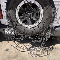 Full size truck bed net