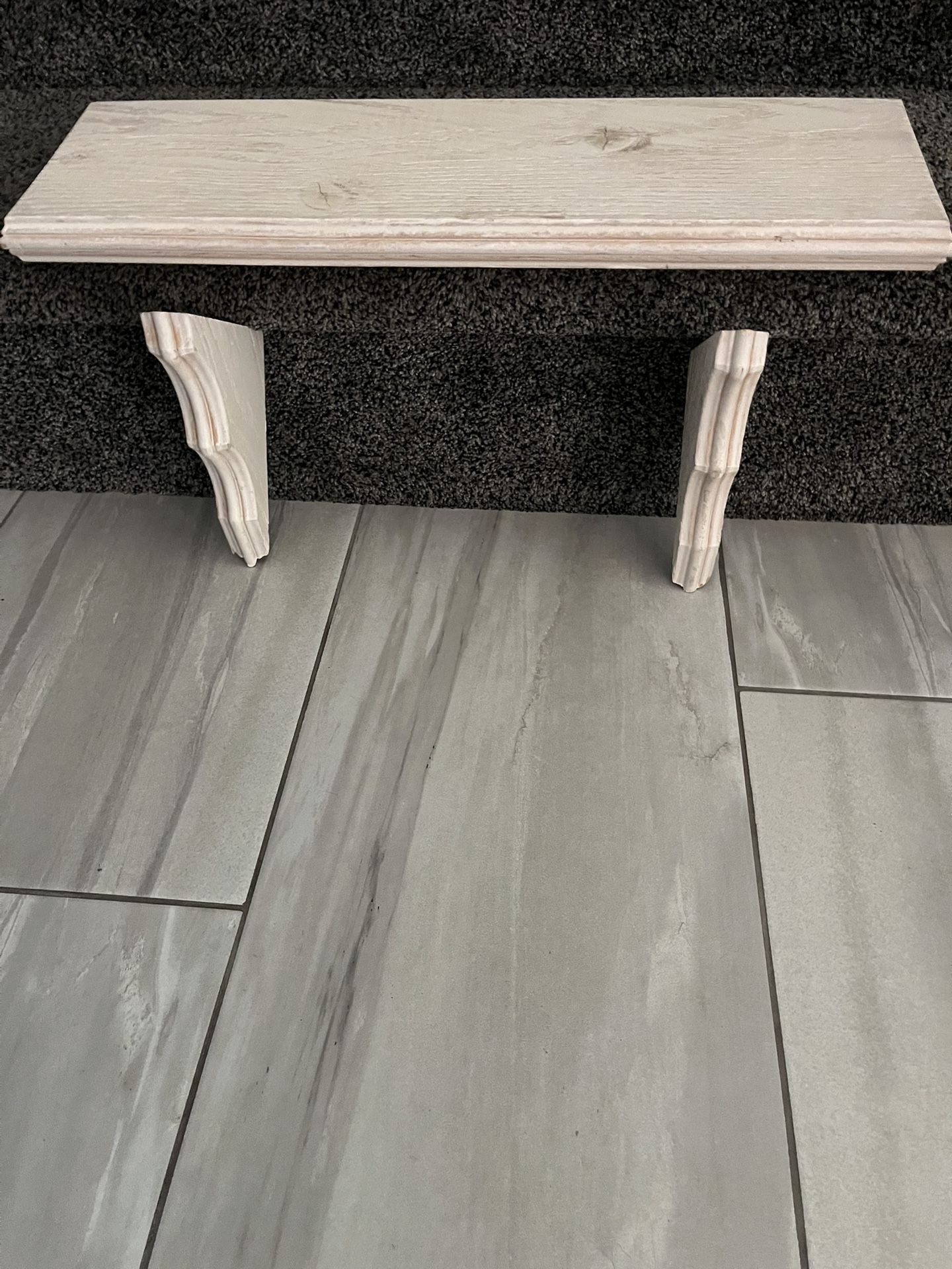 Wood Shelves With Brackets - $10 Each