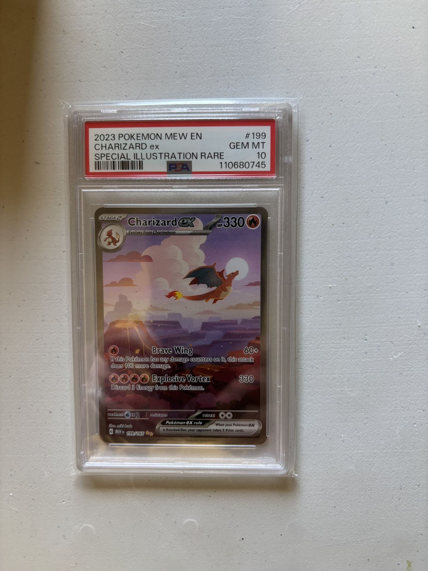 Charizard 151 #199/165 Psa 10