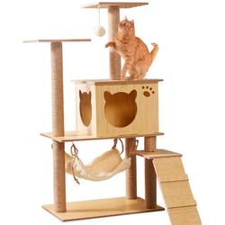 47in Wooden Cat Tree