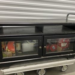 Black Glass Coffee Table 