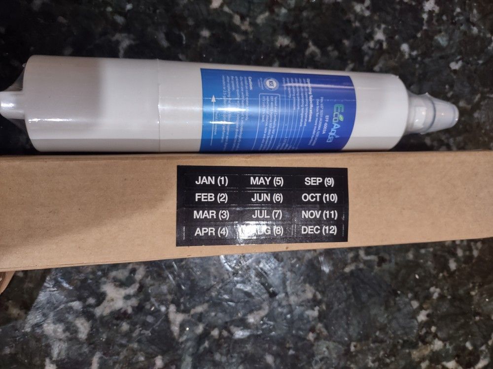 EcoAqua EFF-6003A Refrigerator Water Filter, Replacement NEW Never Opened