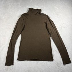 Vintage Ralph Lauren Sport Women’s L Turtleneck Pima Cotton Long Sleeve Shirt#5A