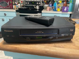 Panasonic vintage VCR with remote