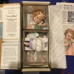 “Love Is Blind” Doll From The Bessie Pease Gutmann Doll Collection With COA